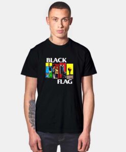 Blackman Life Black Flag T Shirt