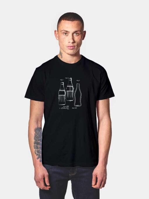 Coke Bottle Design T Shirt