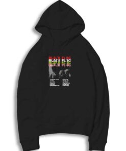 Concert Punk Black Flag Hoodie