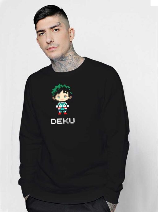 Deku Sprite My Hero Logo Sweatshirt