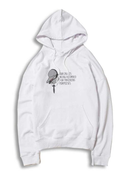 Dolphin For Training Porpoises Hoodie