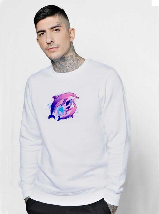 Dolphin Parent And Child Sweatshirt