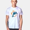 Dolphins Angry Viking T Shirt