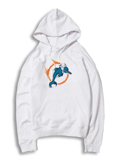 Dolphins Angry Viking Hoodie