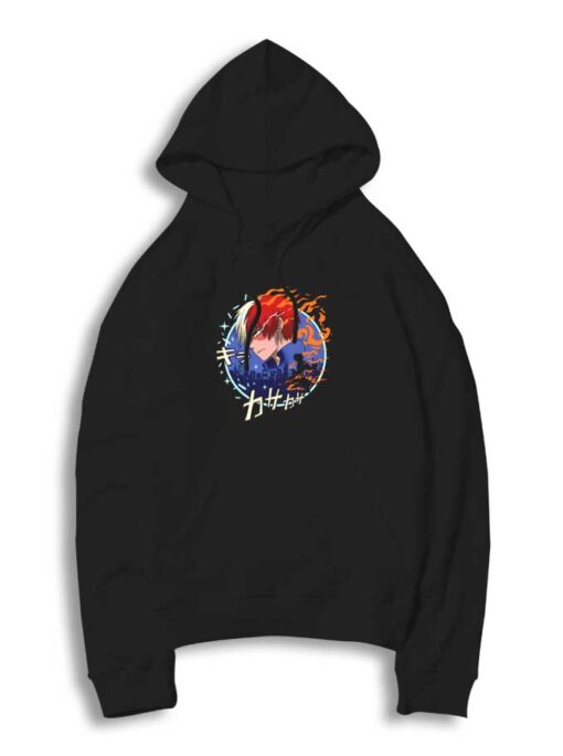 Fire and Ice Quirk Shoto Hoodie