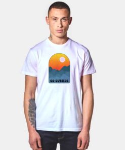 Go Outside Patagonia Sunset T Shirt