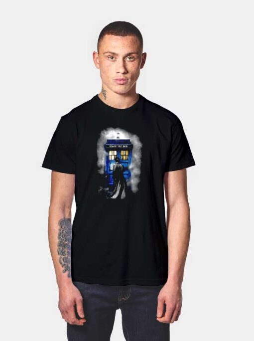 Halloween Doctor Police Box T Shirt