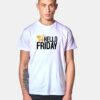 Hello Black Friday Cart Logo T Shirt