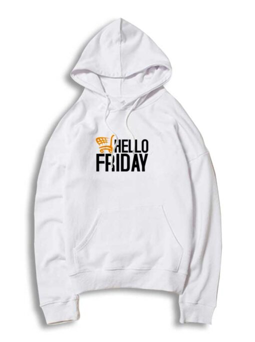 Hello Black Friday Cart Logo Hoodie