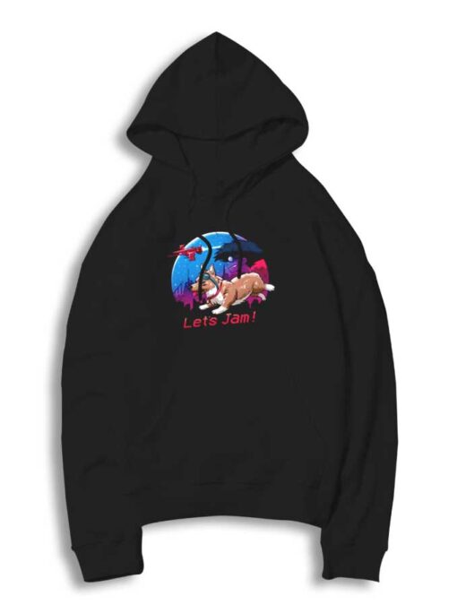 Let's Jam Cowboy Bebop Dog Hoodie