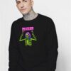 My Eyes Are Up Here Skeleton Sweatshirt