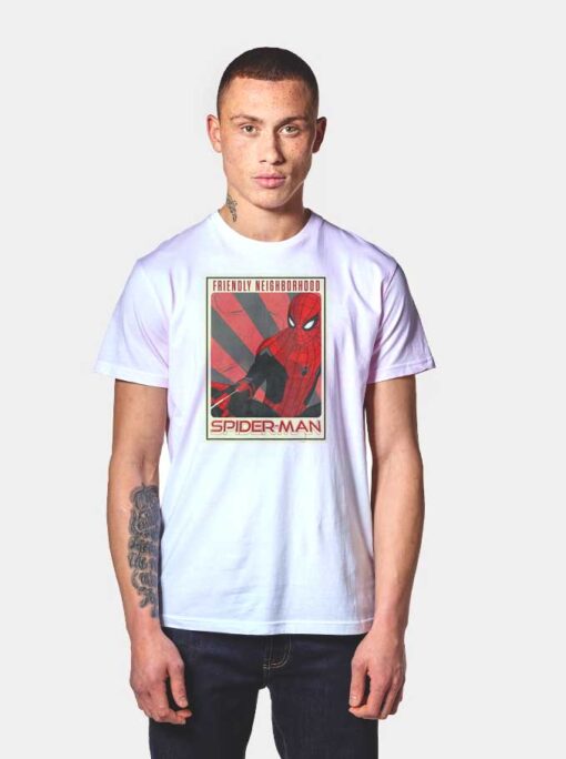 No Way Home Friendly Neighborhood Spiderman T Shirt