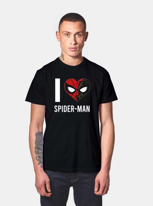 No Way Home I Heart Spiderman T Shirt