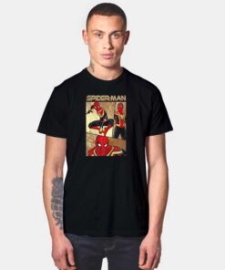 No Way Home Panel Poster Spiderman T Shirt