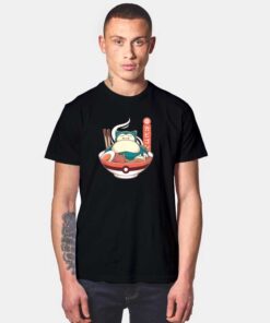 Ramen Nap Snorlax Pokemon T Shirt