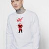 Santa Claus Cool Coke Sweatshirt