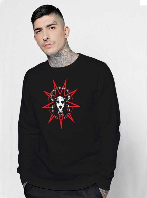 Slipknot Metal Make Up Sweatshirt