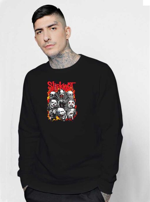 Slipknot Needle Head Poster Sweatshirt