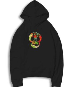 Spooky Skull Halloween Logo Hoodie