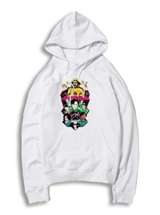 Squid Game Medley Character Hoodie