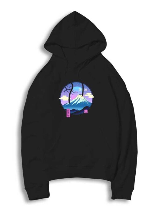 Vapor Landscape Japan Fuji Hoodie