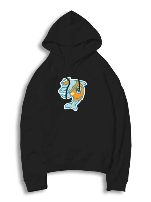 Vintage Style Dolphins Marine Hoodie