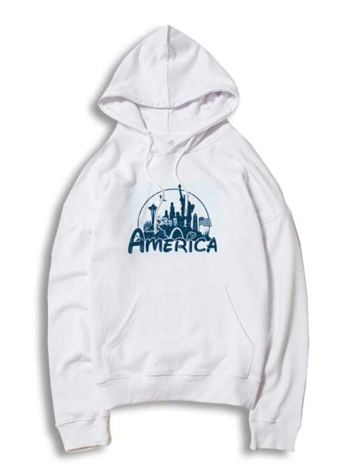 Welcome To America Disney Hoodie