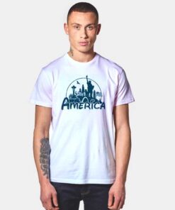 Welcome To America Disney T Shirt