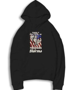 America Easily Distracted by Twisters Hoodie