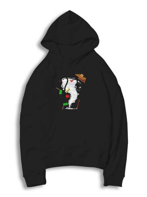 Awesome Tornado & Storm Cartoon Hoodie