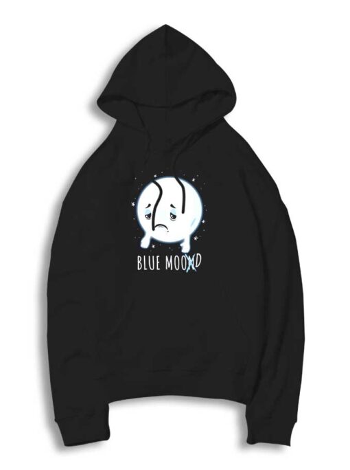 Blue Moon Mood Jokes Hoodie