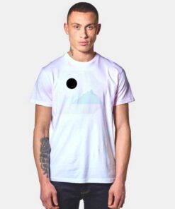 Blue Moon Over Mountain T Shirt