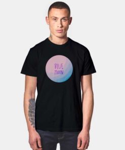 Blue Moon Pink Circle T Shirt