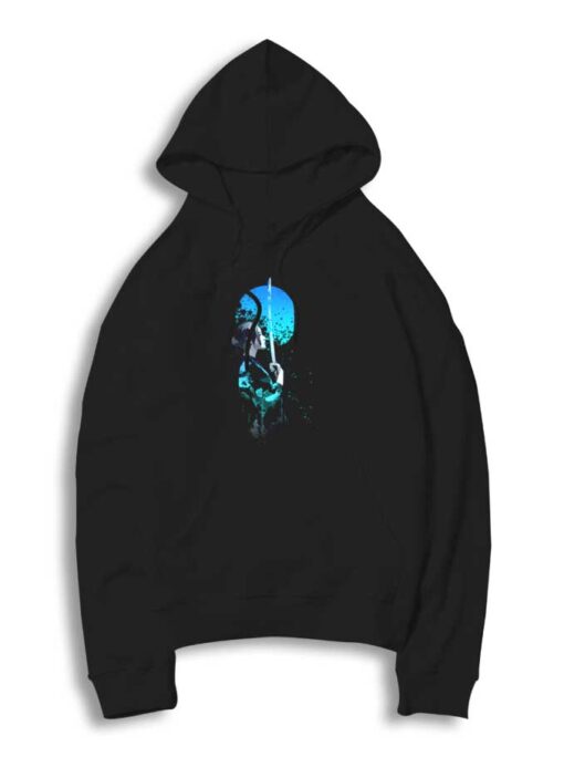 Blue Moon Samurai Women Hoodie