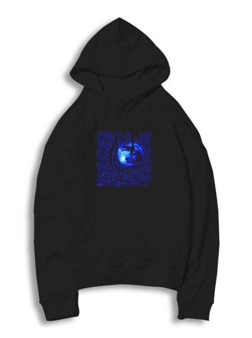 Blue Moon Stars Galaxy Hoodie