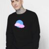 Blue Moon and Purple Clouds Sweatshirt