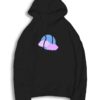 Blue Moon and Purple Clouds Hoodie