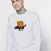 Captain Scarecake Pumpkin Horror Sweatshirt