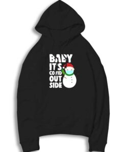 Christmas It's Covid Outside Hoodie