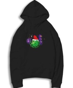 Covid Christmas Virus Things Hoodie