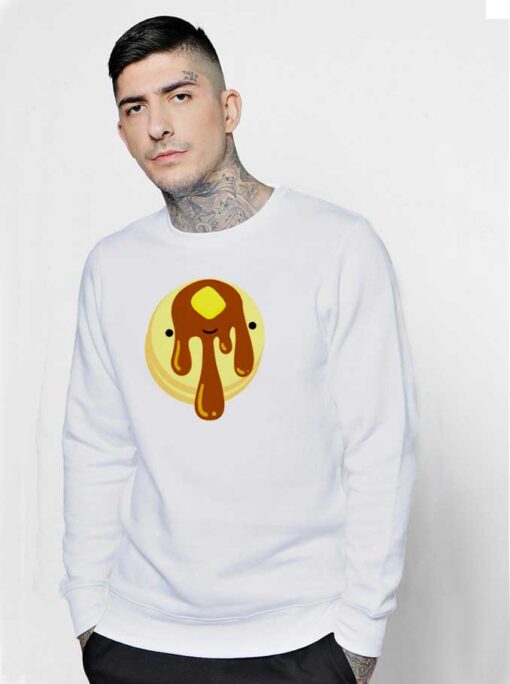 Cute Pancake Breakfast Friend Syrup Sweatshirt