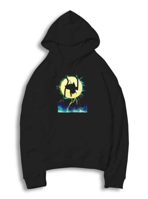 Demon Slayer Zenitsu Lightning Moon Hoodie