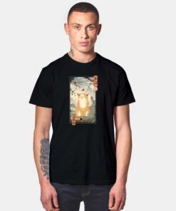 Edo Cat Japanese Ukiyo-e T Shirt