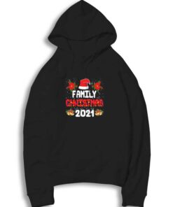 Family Christmas 2021 Hat Hoodie