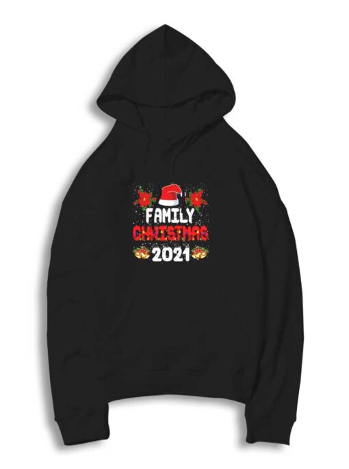 Family Christmas 2021 Hat Hoodie