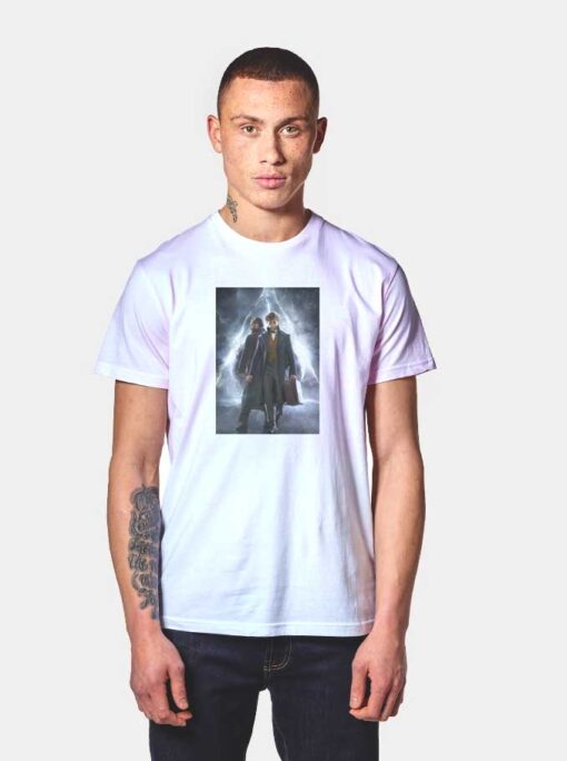 Fantastic Beast Newt Scamander Lightning T Shirt