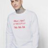 Festive Machine Gun Christmas Sweatshirt