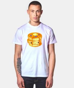 Fluffy Pancake Stack Face T Shirt