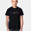 Google Doodle Rainbow Logo T Shirt