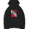 Happy New Year 2022 Red White Hoodie